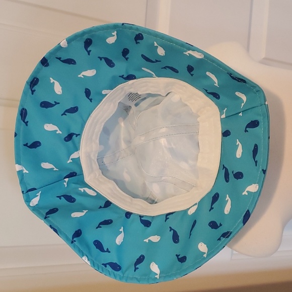 Boys Girls BFNY Sun Protection Beach Summer Hat Wide Brim OSFM ages 3-9? NWT - Picture 3 of 3